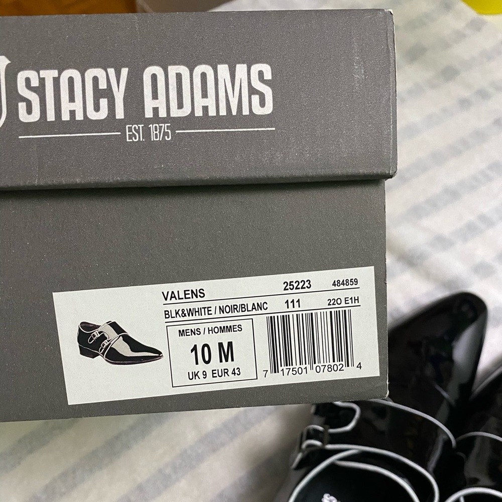 NWT STACY ADAMS MEN’S DRESS SHOE - Picture 10 of 10